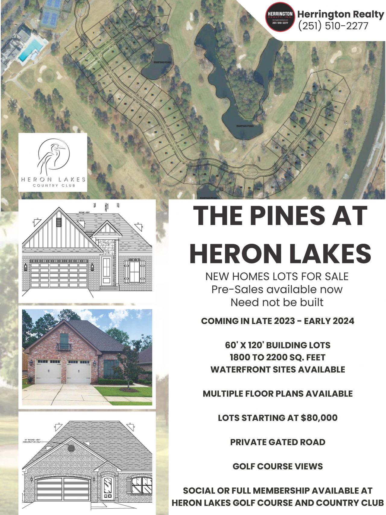 The Pines at Heron Lakes Mobile Golf Heron Lakes Country Club Mobile Wedding Venue